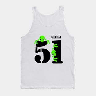 Area51 Alien Tank Top